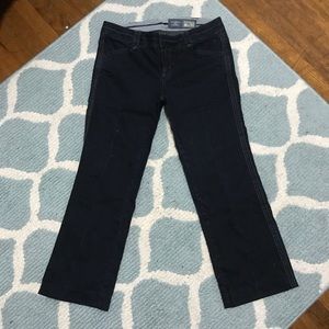 Dark denim pants